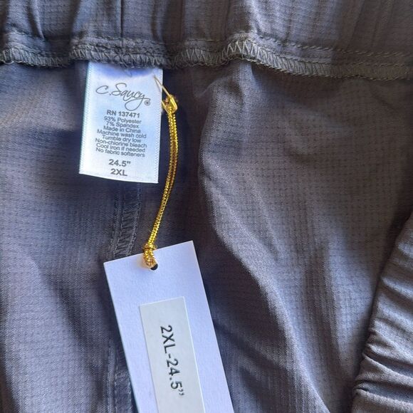 C.Saucy Original Scrub Skirt size 2 XL Black (Dark Grey Look) NWT - Picture 9 of 10